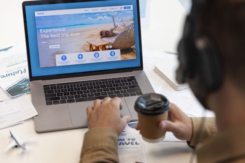 diseño de una página de aterrizaje