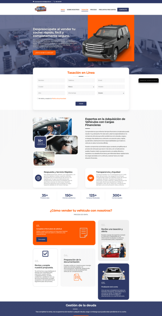 Agencia WebSEO coches con deudas