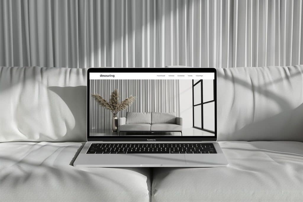 Diseño web minimalista conversión